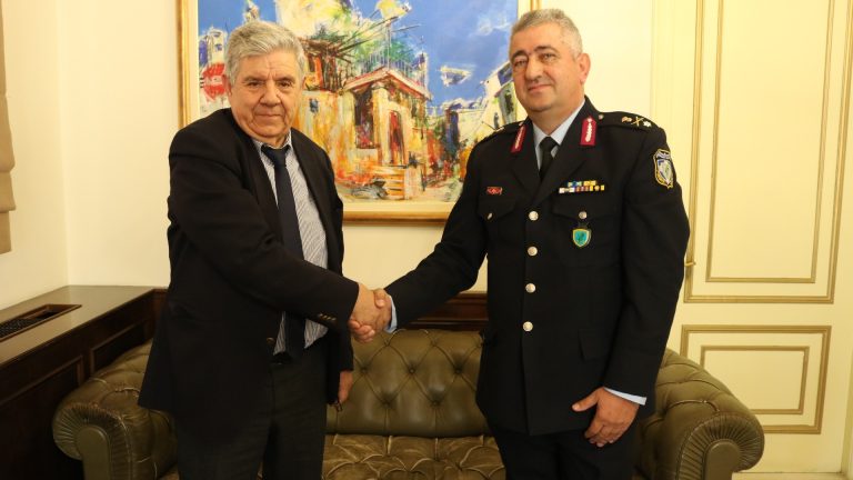 Επίσκεψη Νέου Αστυνομικού Διευθυντή Ηλείας στο Δήμαρχο Πύργου